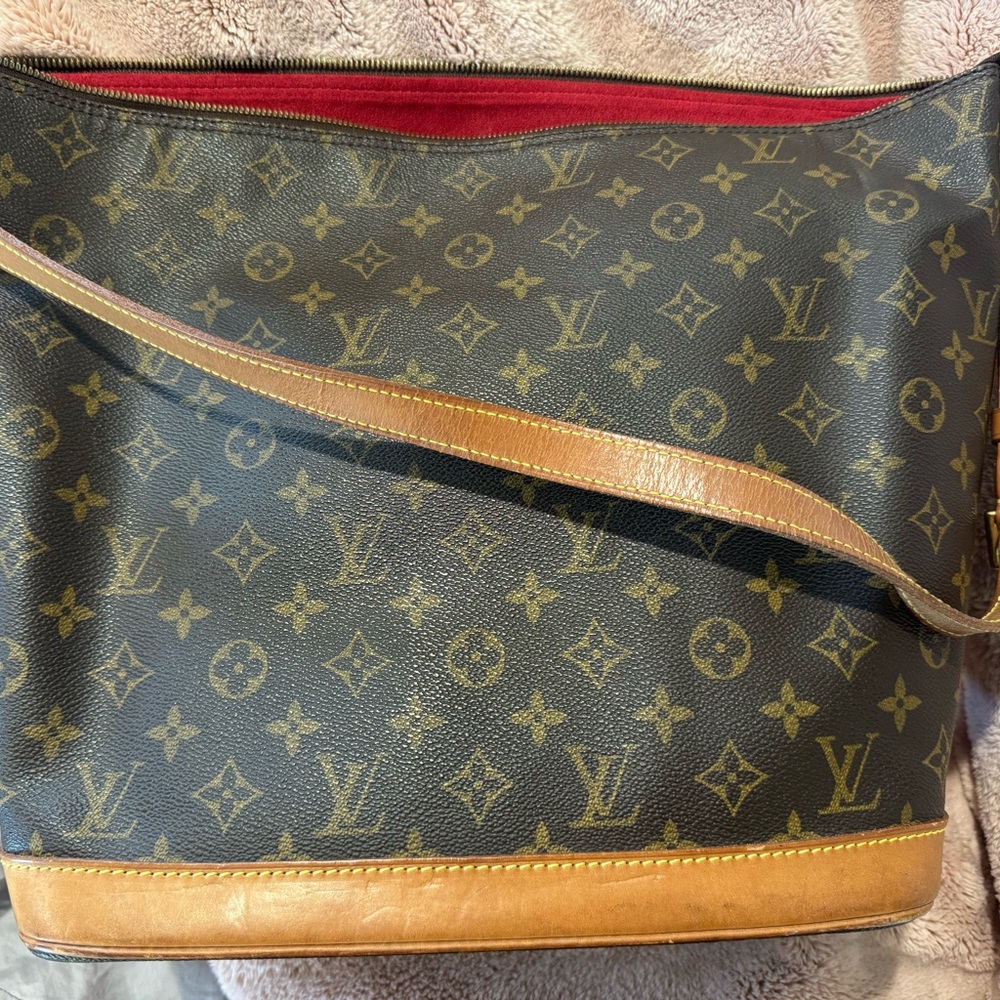 Louis Vuitton Monogram Messenger Bag - Black and Brown